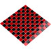 Мозаїка GM 4003 CC black/red m 300 х 300 х 4   ( 25 х 25 ) Кераміка Лео , Україна