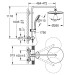 Душова система Euphoria 260 (27296003), Grohe