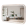 Дзеркало Eclipse Reliability LED 600x800 Natural Walnut Luxury Wood