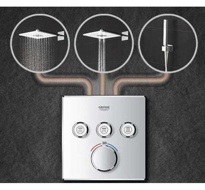 Змішувач Grohtherm SmartControl (29126000), Grohe