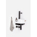 Кронштейн для умивальника Yard 280 C Black X01779 RAVAK