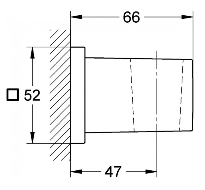 Тримач для ручного душу Euphoria Cube (27693000), Grohe