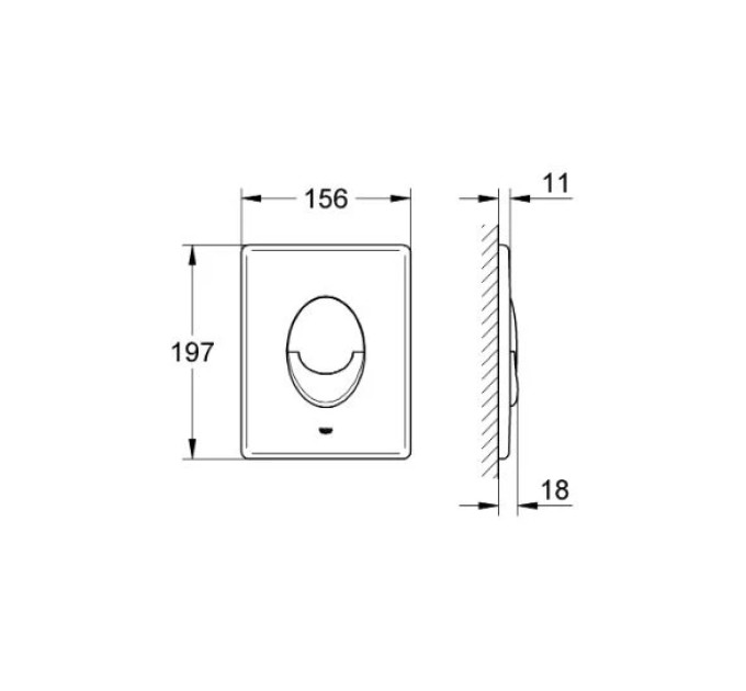 Кнопка зливу Skate Air (38505000), Grohe