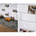 Плитка стінова Tamoe Bianco Kafel 9,8x19,8 код 4158 Ceramika Paradyz