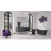 Плитка стінова White SATIN STR 25x40 код 6967 Церсаніт