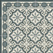 Плитка керамогранітна Cenefa Florentine Blue 200x200x9 Mainzu