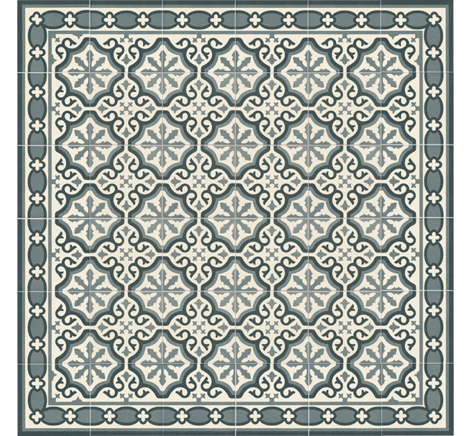 Плитка керамогранітна Esquina Florentine Blue 200x200x9 Mainzu