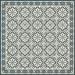 Плитка керамогранітна Esquina Florentine Blue 200x200x9 Mainzu