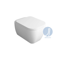 Унітаз підвісний Henges з кришкою soft-close HE18-F85-HE004 Glossy white SIMAS
