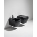 Унітаз підвісний Baden Baden BB 18 з кришкою soft-close BB18-F87(85)-BB004NM Nero matt SIMAS