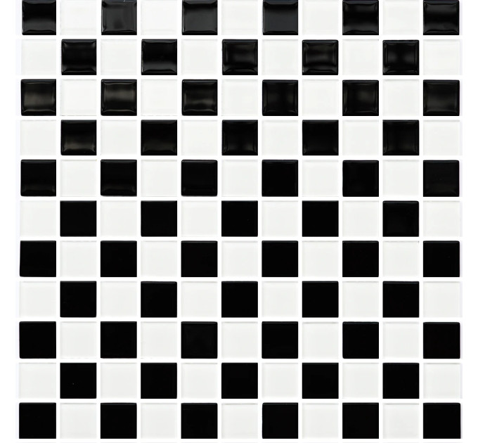 Мозаїка GM 4002 CC Black-White 300x300x4 Котто Кераміка