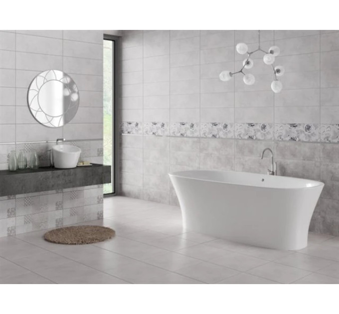 Плитка підлогова Snowdrops Light Grey 42x42 код 7972 Церсаніт