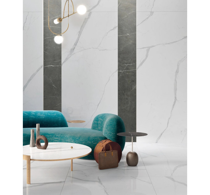 Плитка керамогранітна JL 01 Statuario Fine LUC SQ 800x800 Mirage