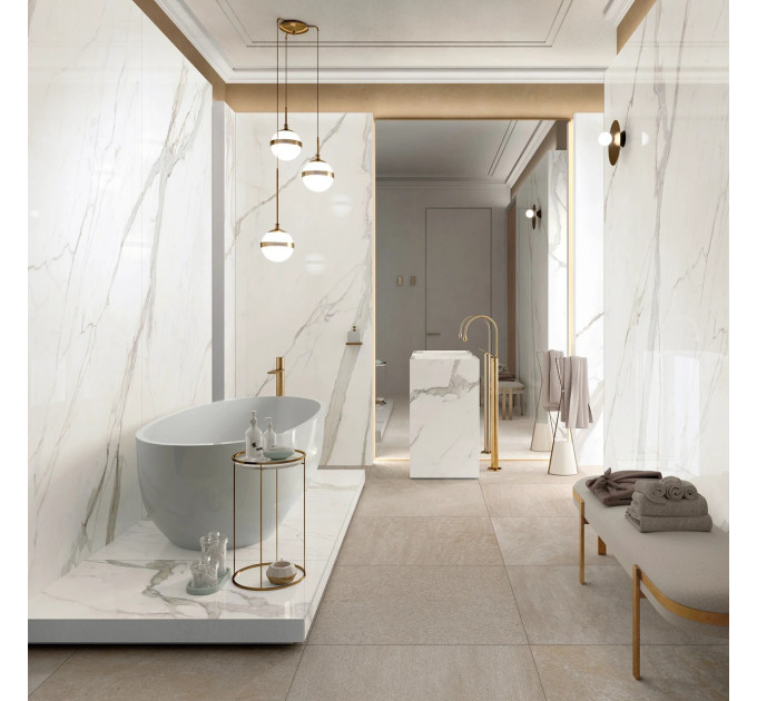Плитка керамогранітна JL 02 Calacatta Select LUC SQ 800x800 Mirage