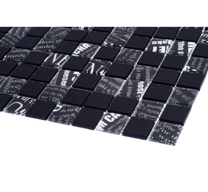 Мозаїка GMP 0425049 С2 Print 45-Black 00 300300x4 Котто Кераміка
