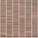 Мозаїка MI7 10500516C Noce 300x300x10 Котто Кераміка