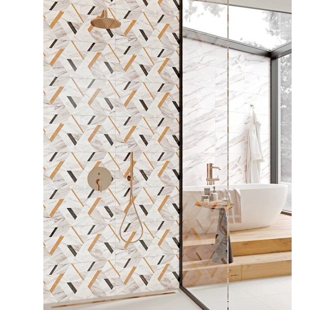Плитка стінова Luna Gold Modern 297x600 Opoczno
