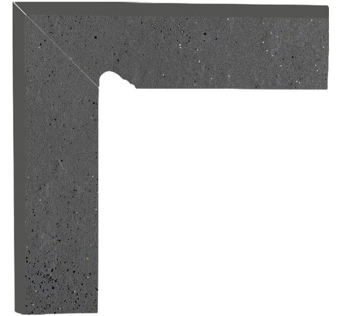 Цоколь лівий Semir Grafit 2х-елементний 81x300x11 Paradyz