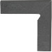 Цоколь правий Semir Grafit 2х-елементний 81x300x11 Paradyz