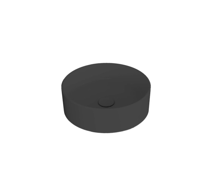 Умивальник 40 FORIU FO01NM Black Matte SIMAS