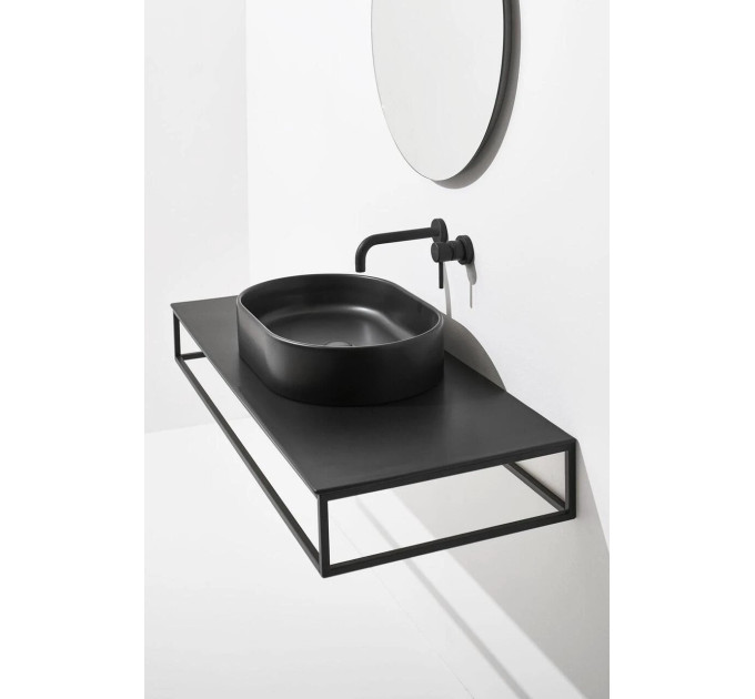Умивальник 60 FORIU FO02NM Black Matte SIMAS