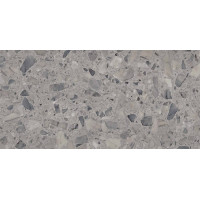 Плитка керамогранітна Terazzo Grey RECT 598x1198x8 Paradyz