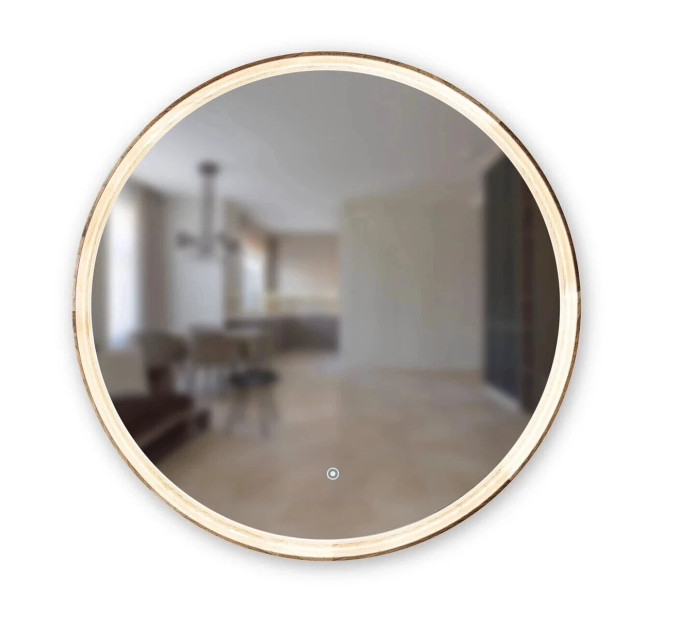 Дзеркало Solar Eclipse LED 80 Natural Oak Luxury Wood