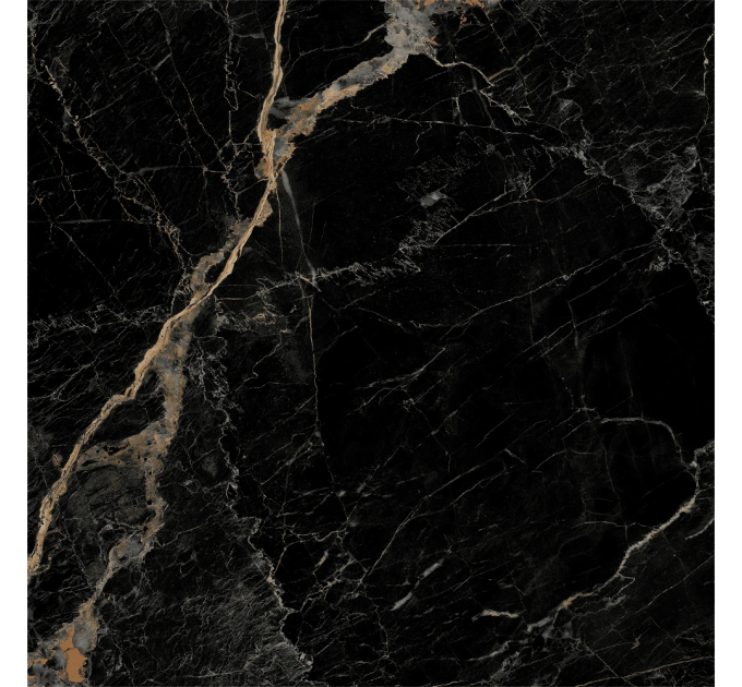 Плитка керамогранітна Mauree Чорний 600x600 Intercerama