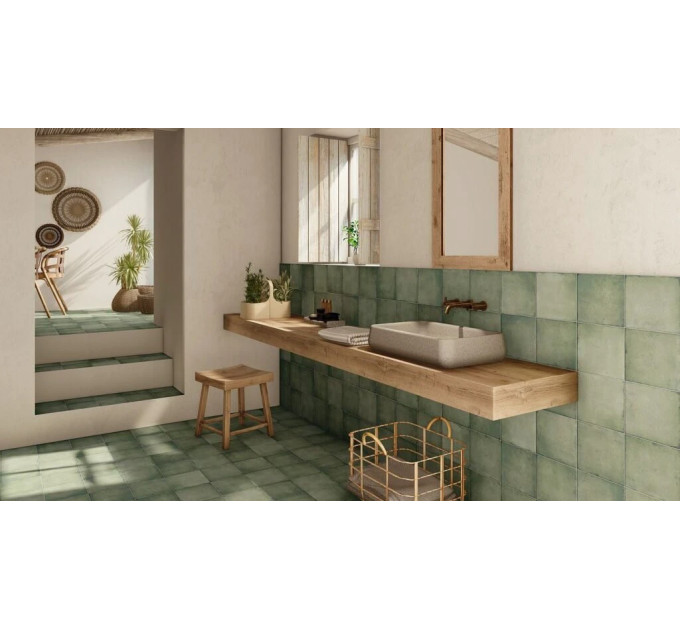 Плитка керамогранітна Bottega Verd 200x200 Mainzu
