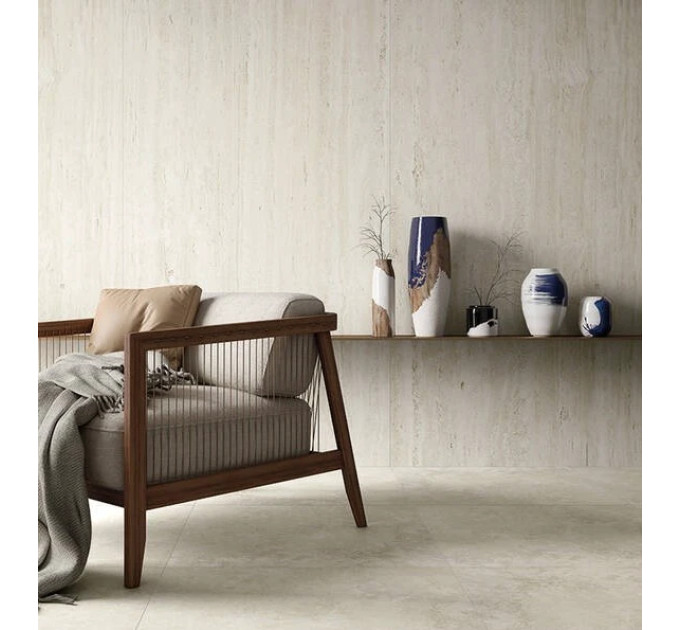 Плитка керамогранітна EY 10 Travertino Pearly NAT SQ 600x1200x9 Mirage