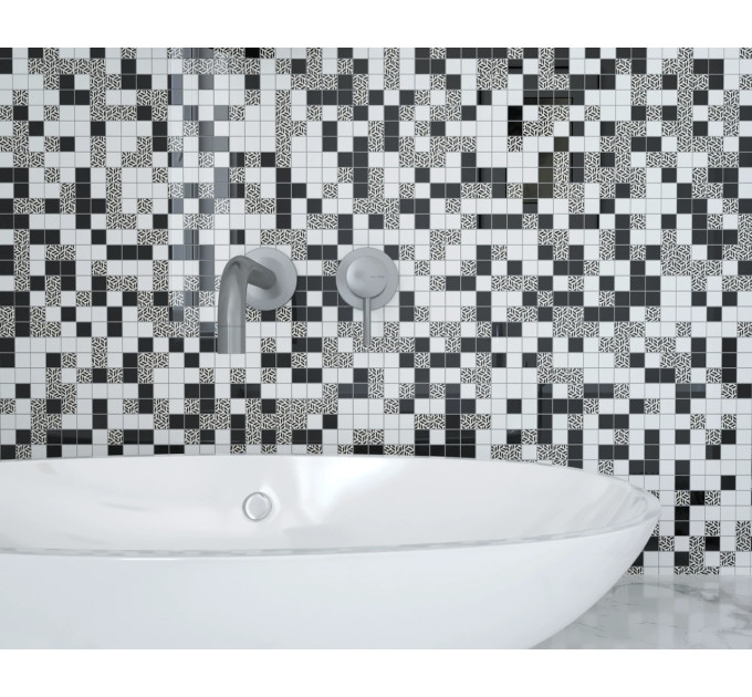 Мозаїка GMP 0825011 С3 Print 10-Black-White 300300x8 Котто Кераміка