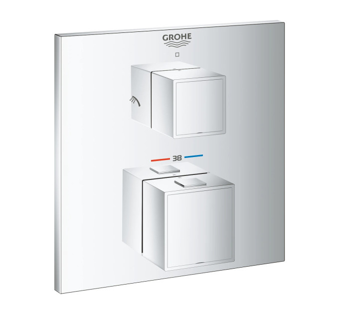 Змішувач для душу Grohtherm Cube (24154000), Grohe