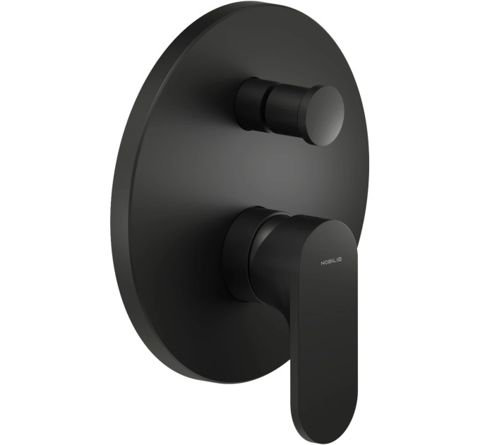 Змішувач для душу YOYO Velvet Black YO126100-EBM Nobili