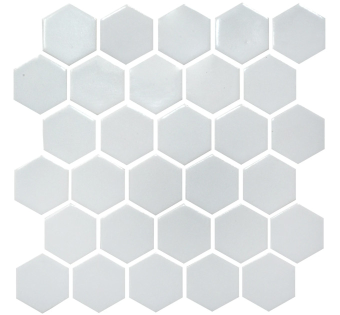 Мозаїка HEXAGON H 6001 Flora Grey 295х295х9 Кераміка Лео УКРАЇНА