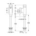 Змив для пісуара Rondo (37346000), Grohe