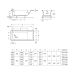 Ванна прямокутна Easy 170x75, Roca