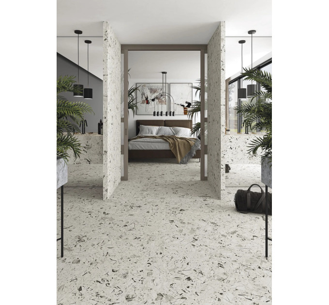 Плитка керамогранітна Luna-R Blanco POL 1193x1193x11 Vives
