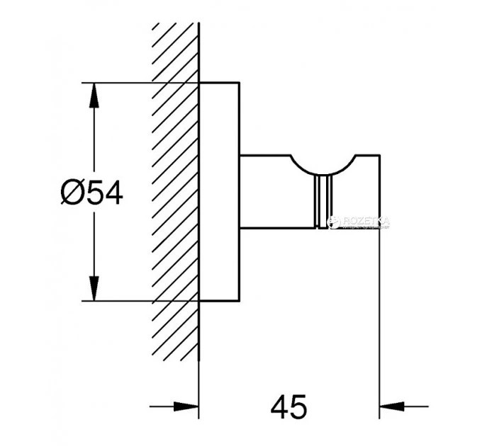 Гачок Essentials (40364001), Grohe