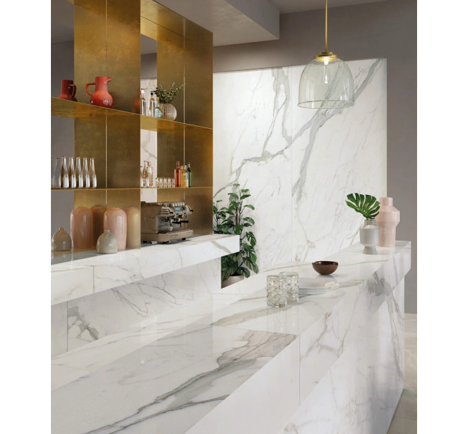 Плитка керамогранітна JL 02 Calacatta Select LUC SQ 1200x1200 Mirage
