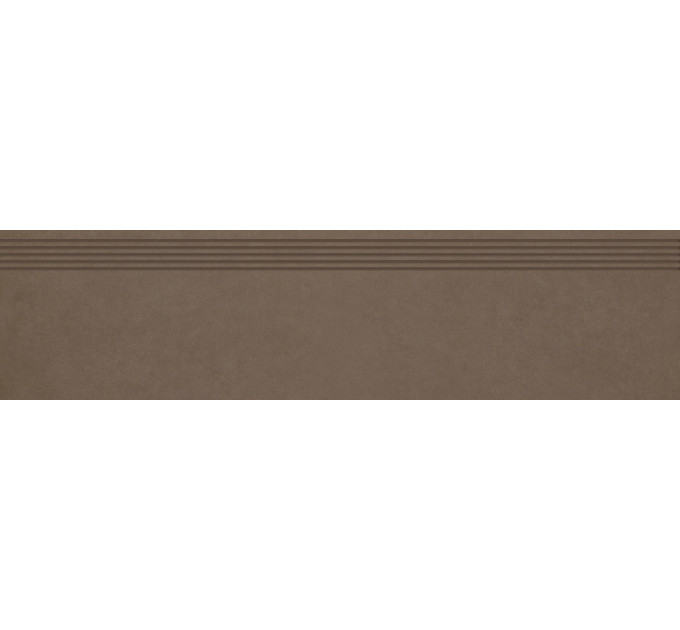 Сходинка пряма різана Intero Brown MAT 29,8x119,8 код 1797 Ceramika Paradyz