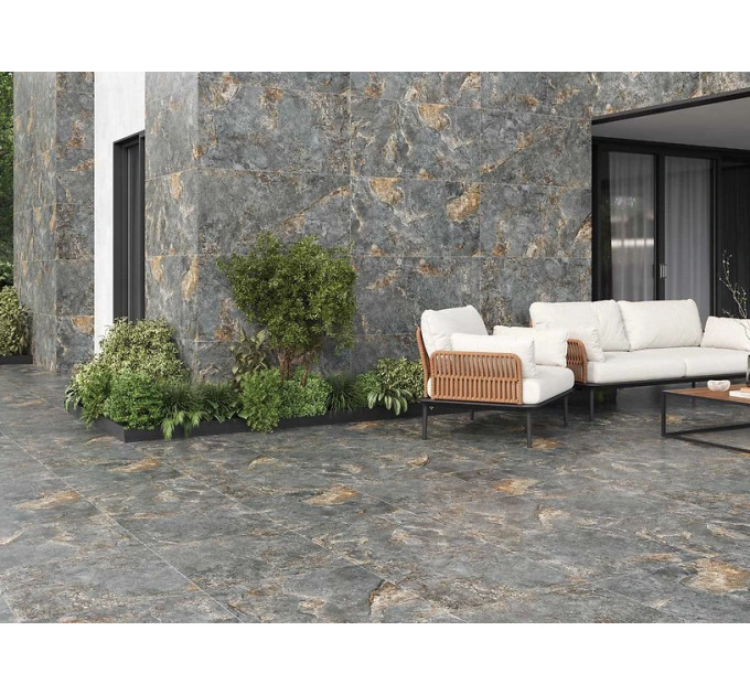 Плитка керамогранітна Stone Galaxy Graphite RECT 598x598x8 Cersanit