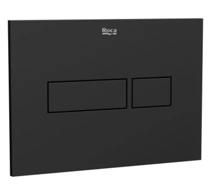 Комплект Інсталяція Duplo Nova WC з кнопкою Duplo Nova Black matt + Унітаз Alegra Rimless з кришкою Roca