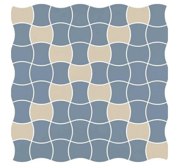 Мозаїка Modernizm Blue Mix 308,6x308,6x6 Paradyz