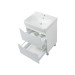 Шафка з умивальником 60 Smile Square White matt SM-60 НБ+500.229.01.1 Air-Line