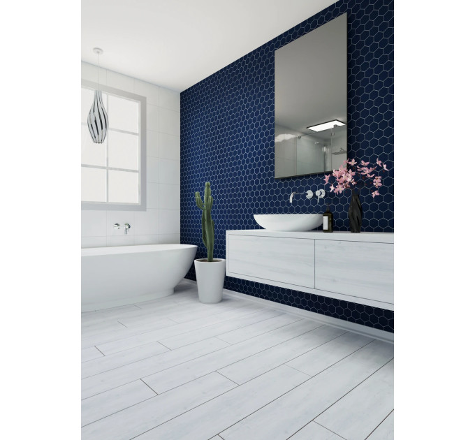 Мозаїка HEXAGON H 6008 Steel Blue 295х295х9 Кераміка Лео УКРАЇНА