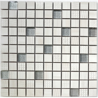 Мозаїка СМ 3043 С2 Cream-Silver 300x300x9 Котто Кераміка