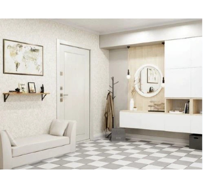 Плитка керамогранітна Tanos Light Grey 298x298x8 Cersanit