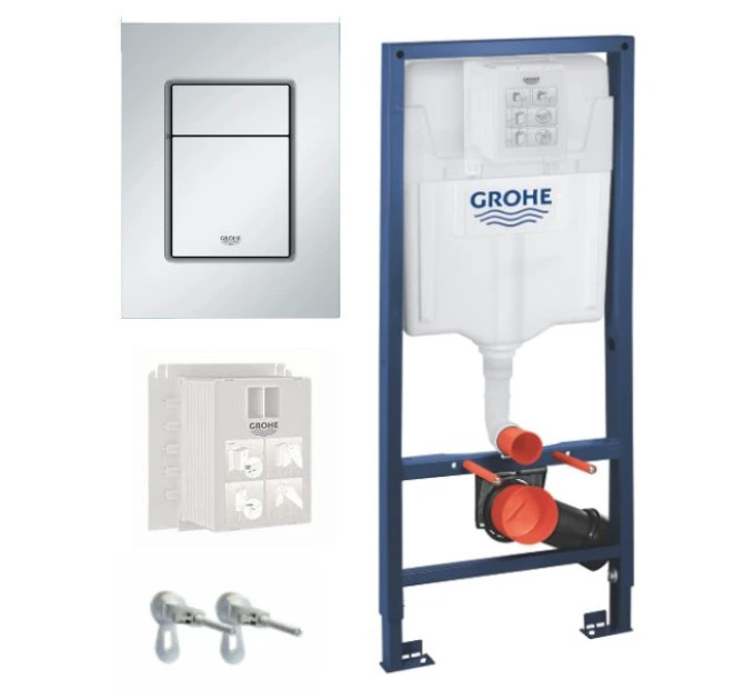 Інсталяція для унітаза 3 в 1 Rapid SL (39501000), Grohe