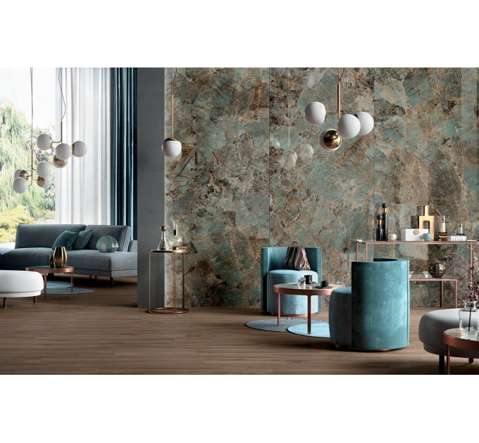Плитка керамогранітна Cosmopolitan CP 07 Amazzonite LUC SQ POL 800x800x9 Mirage