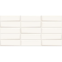 Плитка стінова Mixform White STR 29,7x60 код 8392 Опочно